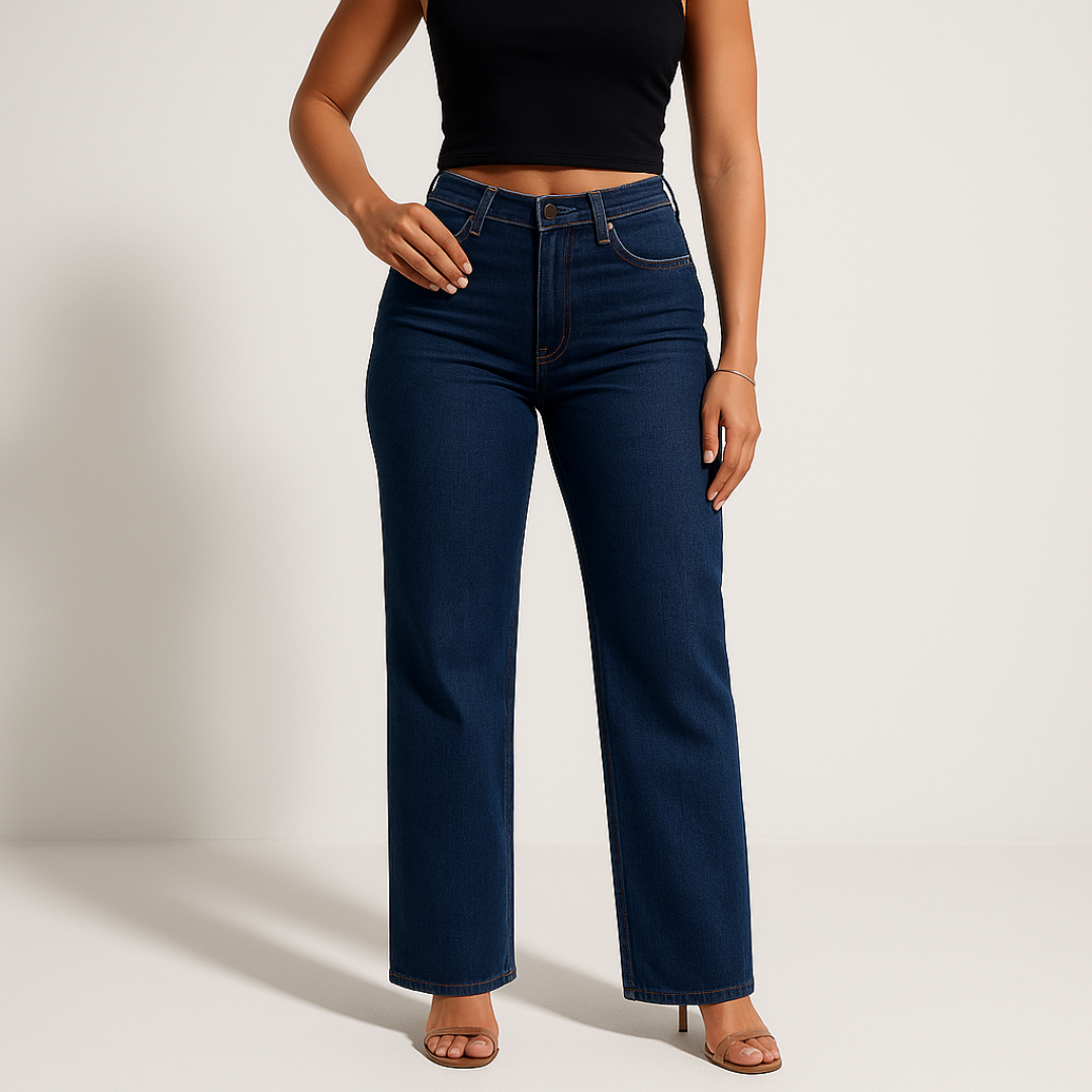 Velure® Mid-low Rise Stretch Jeans